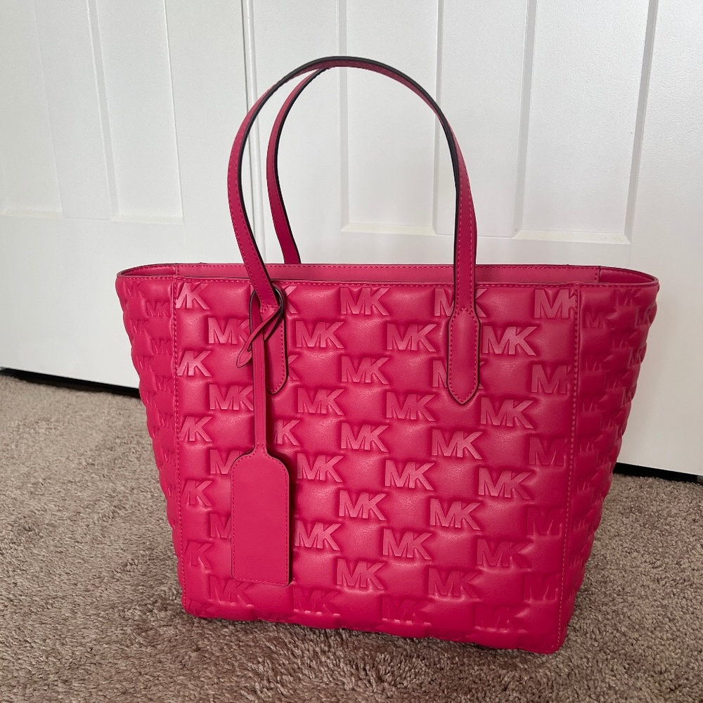 Michael Kors Hot Pink Tote Bag